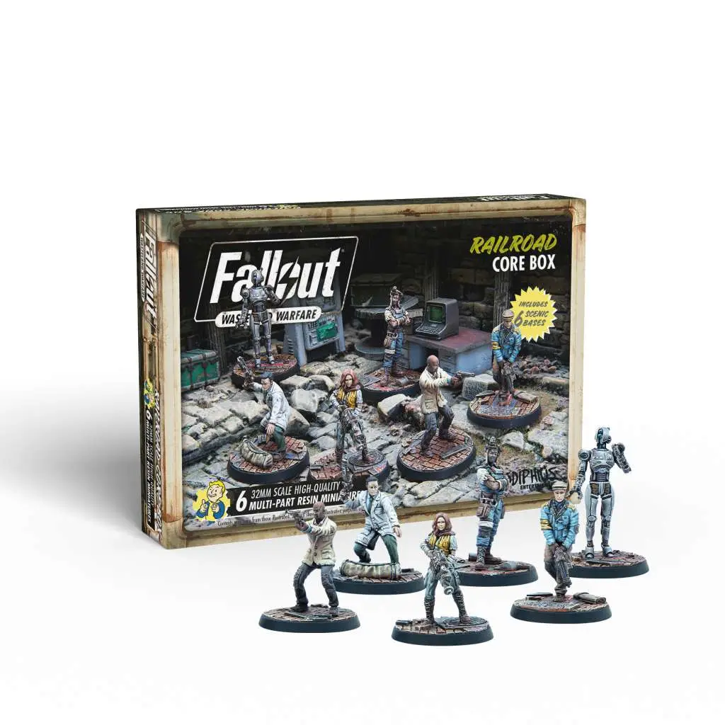 Fww Railroad Core Box - Figurine